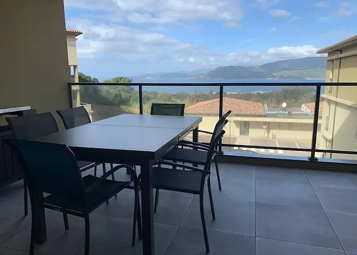 Apartment Recent, Confort , Vue Mer, A 5min Propriano (Corsica)